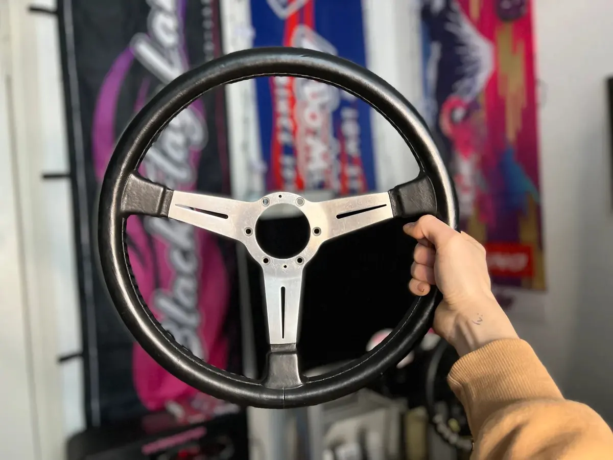 Nardi Nd 365 Leather Steering Wheel 1