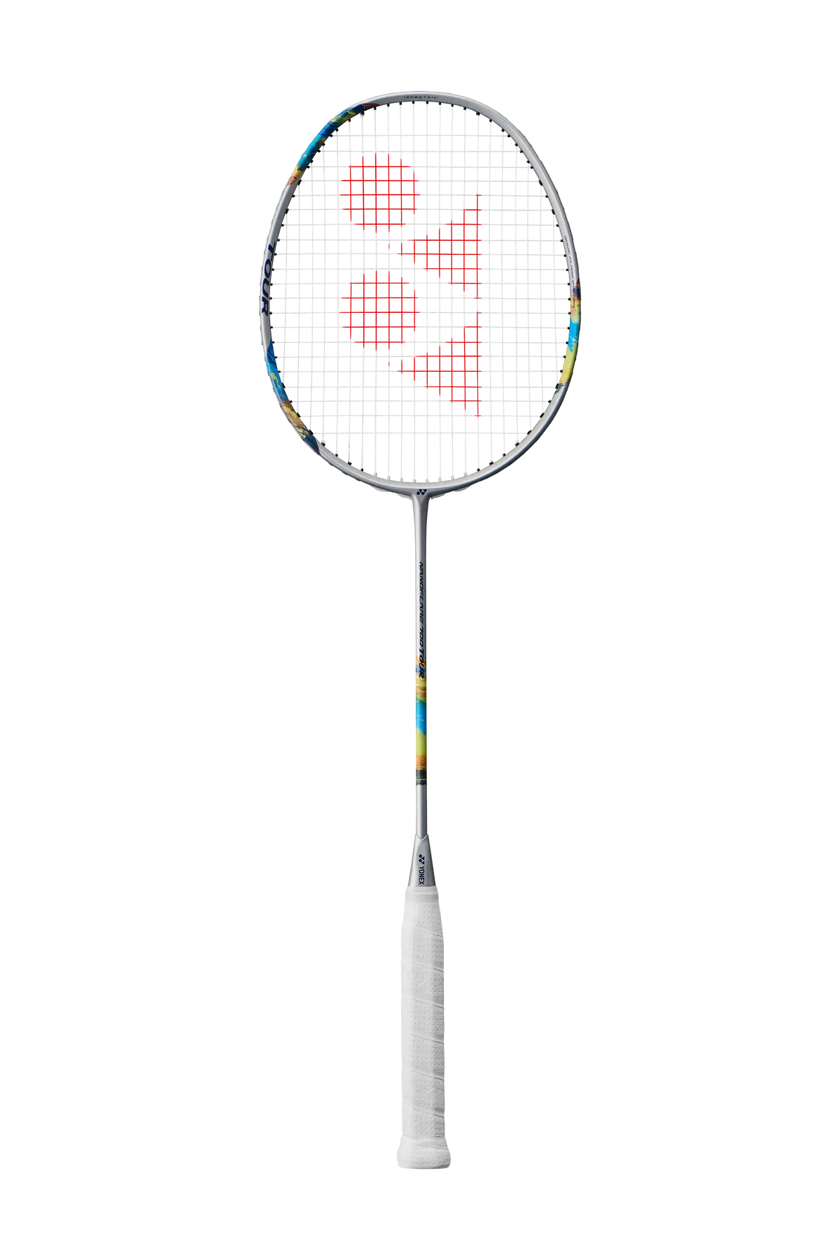 Yonex Nanoflare 700 Tour (Silver/Sky Blue) Badminton Racket 1