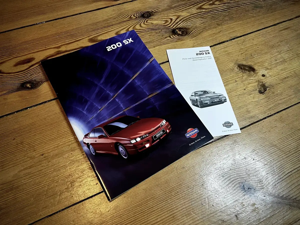 Nissan 200Sx Brochure (1996, German) 1