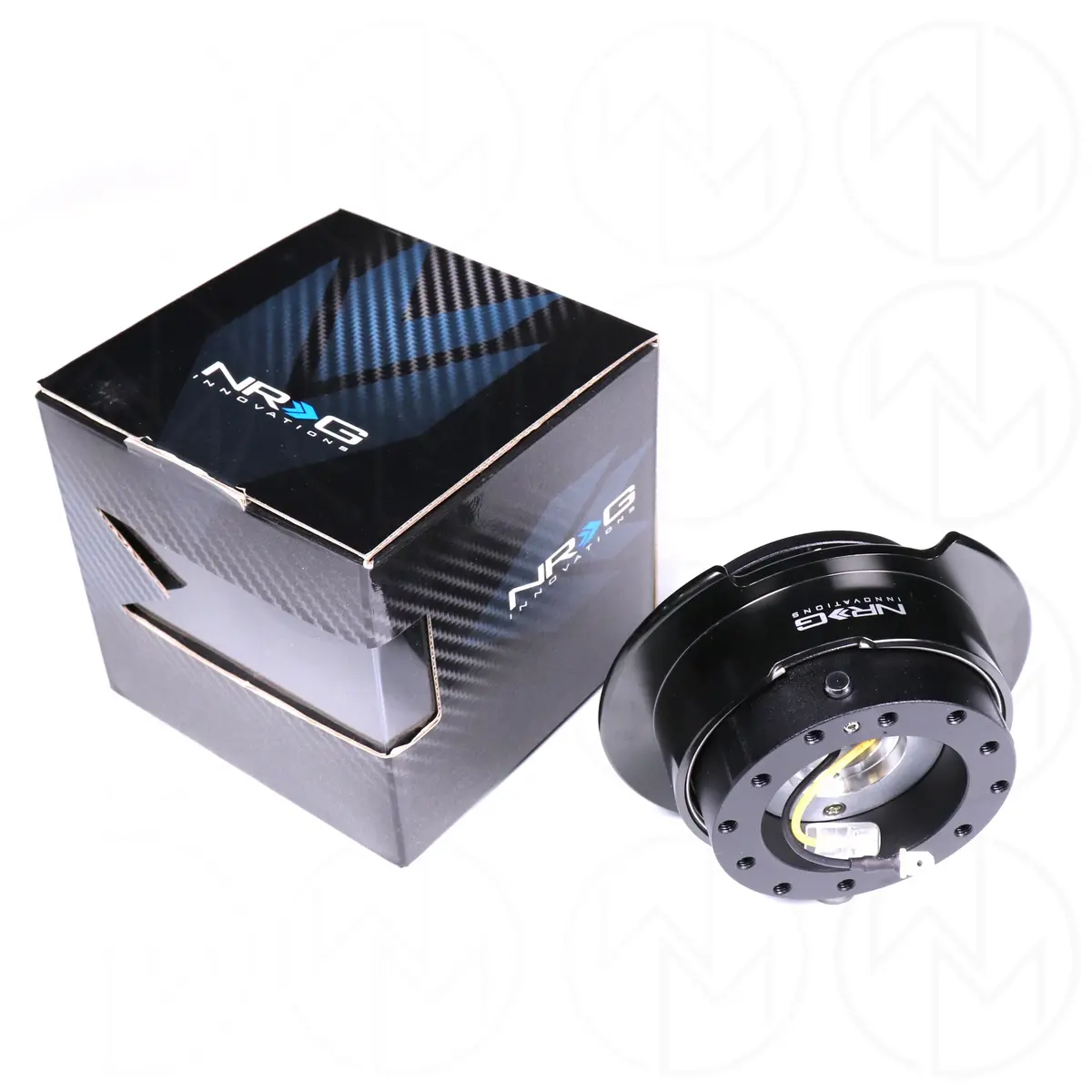 Nrg Quick Release Hub Gen 2.5 - Black W/Black Chrome Ring 1