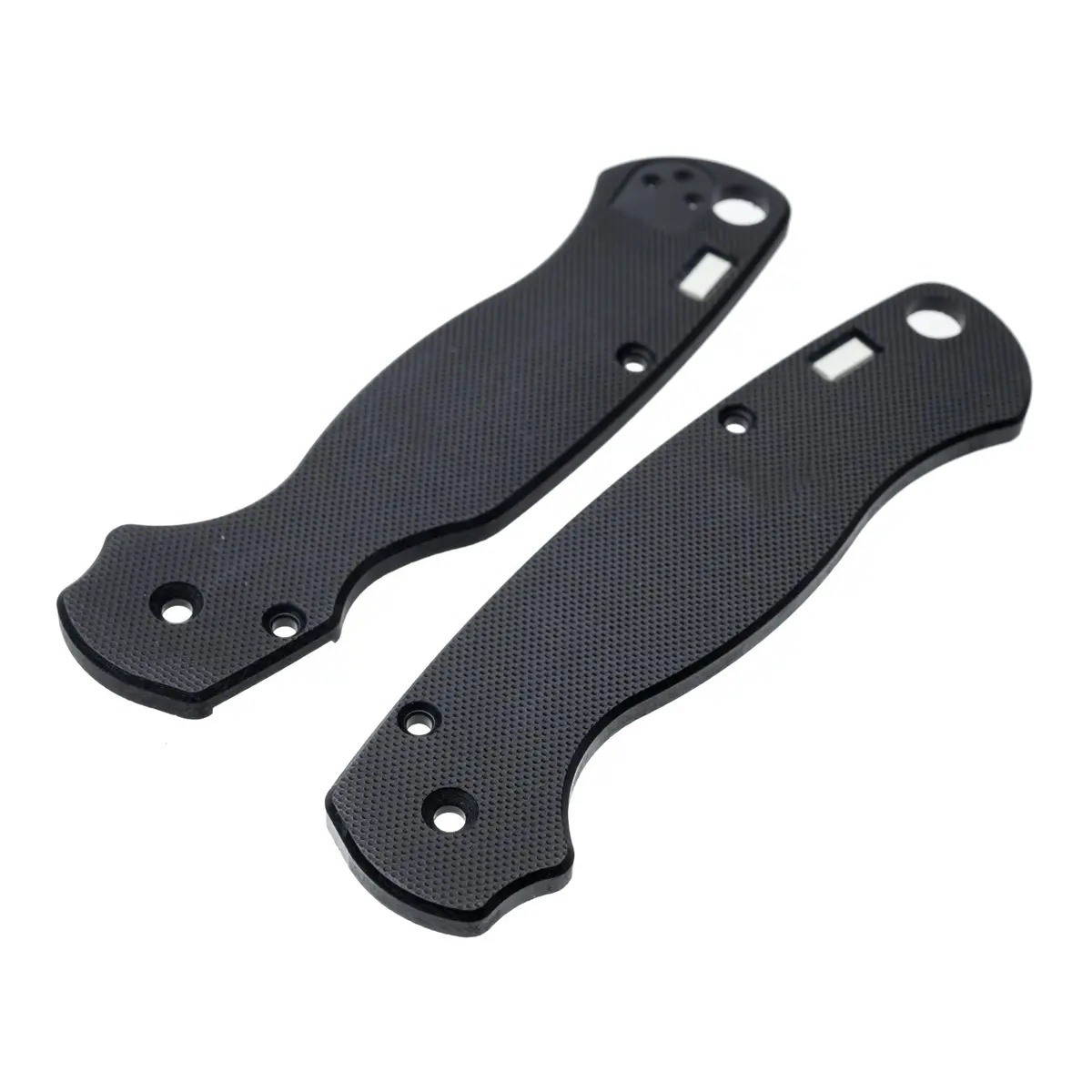 Smooth Spyderco Paramilitary 2 G10 Scales 1
