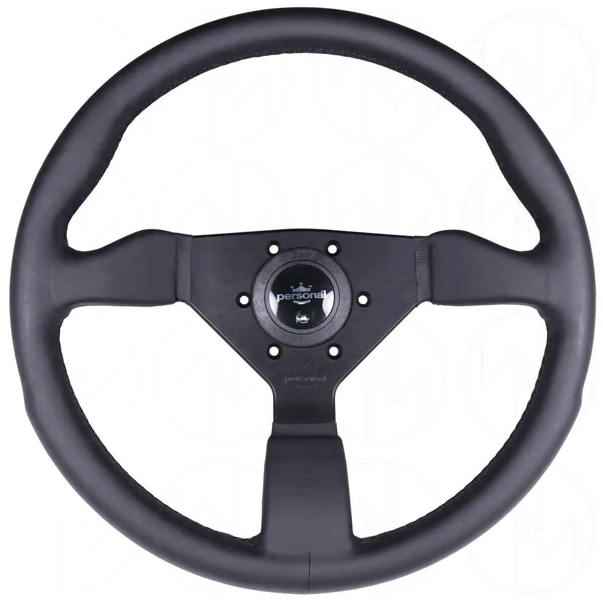 Personal Grinta Steering Wheel - 350Mm Leather W/Black Stitch 1
