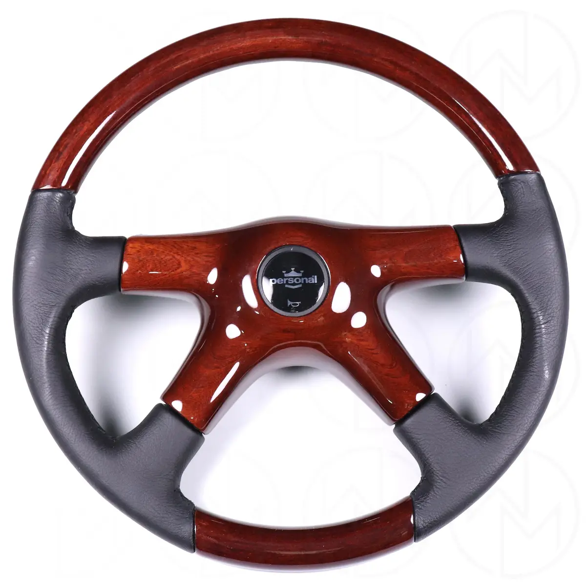 Personal Sprint 4 Prestige Steering Wheel - 365Mm Wood W/Leather 1