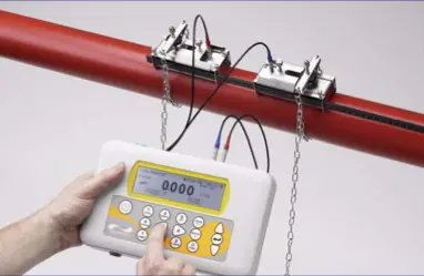 Micronics Portaflow 220 Portable Ultrasonic Clamp On Flow Meter 1