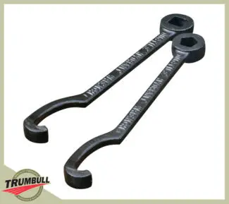 Non-Adjustable Fire Hydrant Operating Wrench By Trumbull 1
