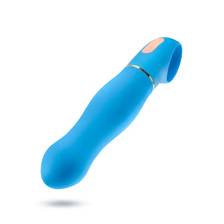 Aria Exciting Af G-Spot Blue 6.25-Inch Loop Handle Vibrator 1