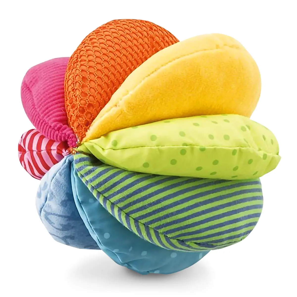 Rainbow Fabric Baby Ball 1