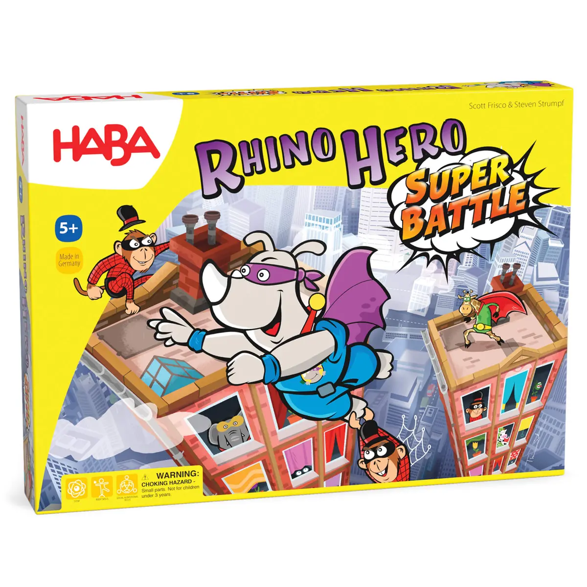 Rhino Hero - Super Battle Stacking Game 1