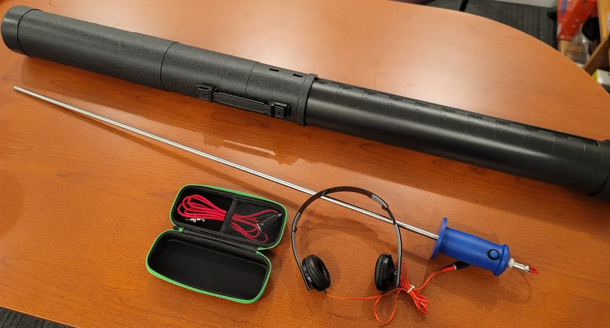 X500 Leak Detection Electronic Amplified Listening Stick 1