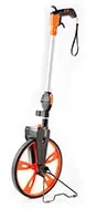 12" Top Reading Folding Measuring Wheel With Trigger Brake And Handle Reset Button - Ft. & Inches 1