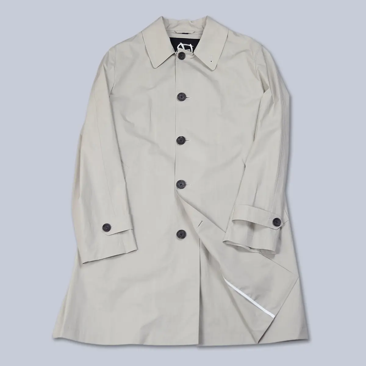 Beige Travel Rain Coat 1