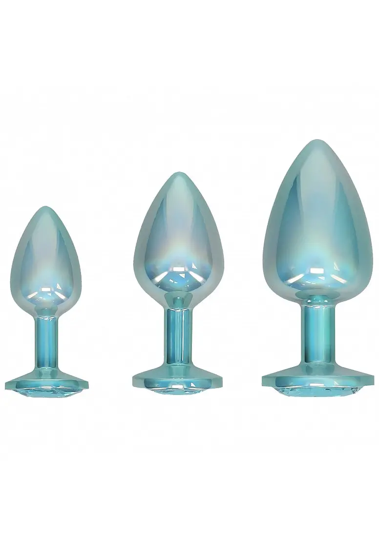 Ouch! Paris Collection - Metal Anal Plug Set 1
