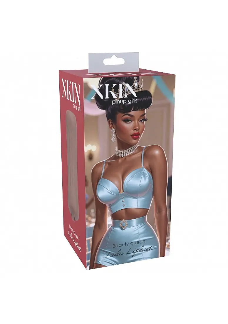 Xkin - Pinup - Lulu Liplust - Tpe Small Masturbator - 127G - Brown 2