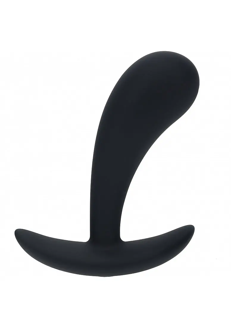 Levelz - Vibrating Silicone Prostate Stimulator Anal Plug - Small - Black 1