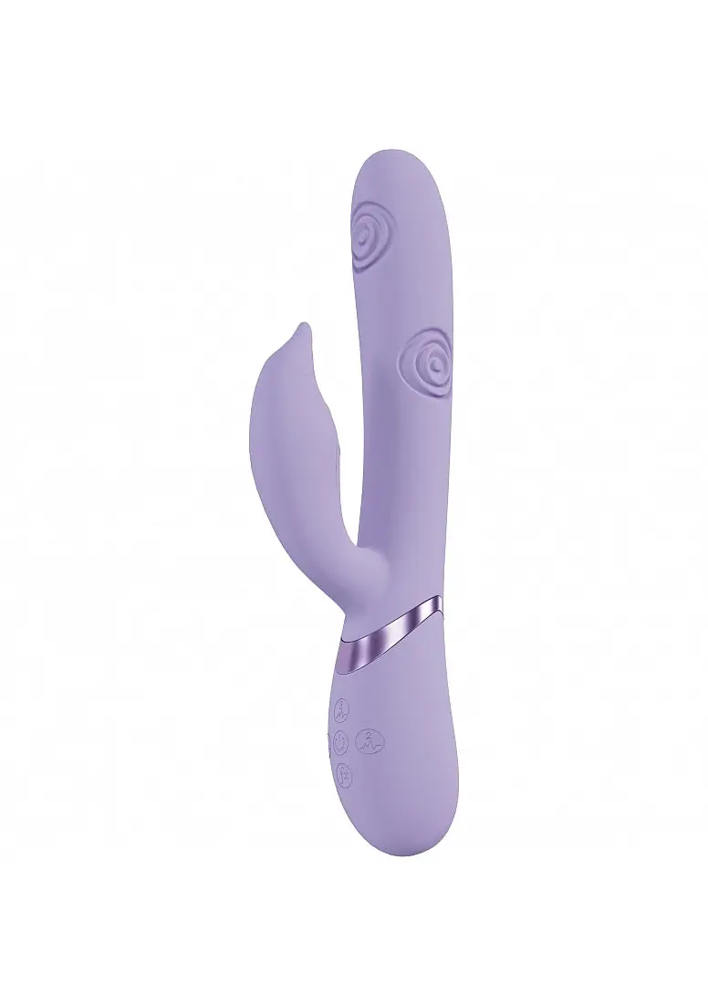 Vive - Pallina - Rechargeable Triple Motor - G-Spot Vibrating And Tapping Beads Clit Stimulator 1