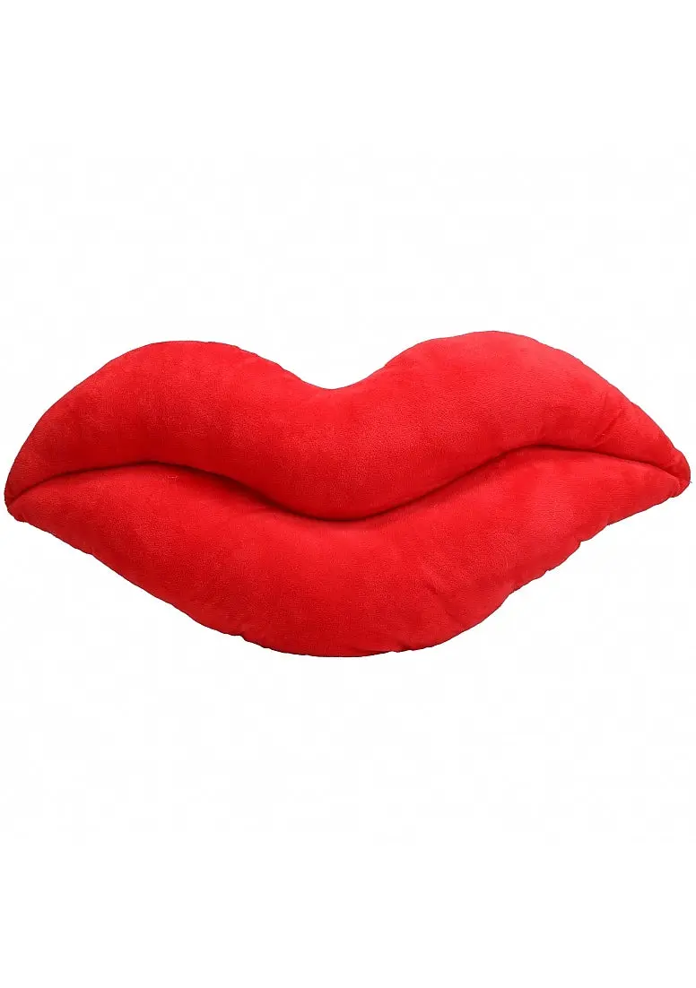 S Line Lip Pillow Plushie Red Small Cushion 1