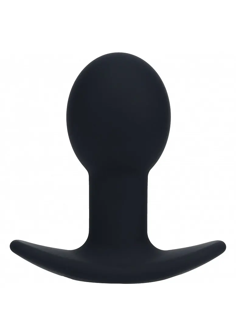 Levelz - Single Bulb Vibrating Silicone Anal Plug - Black 1