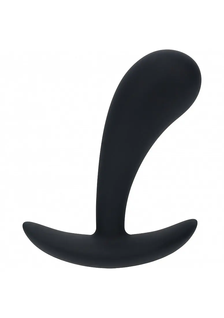 Levelz - Vibrating Silicone Prostate Stimulator Anal Plug - Medium - Black 1