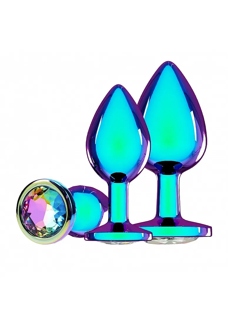 Ouch! Venice Collection - Metal Anal Plug Set 1