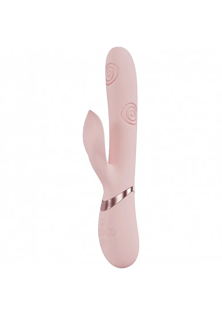 Vive - Fronda - Rechargeable Triple Motor - G-Spot Vibrating And Tapping Leaf Clit Stimulator 1