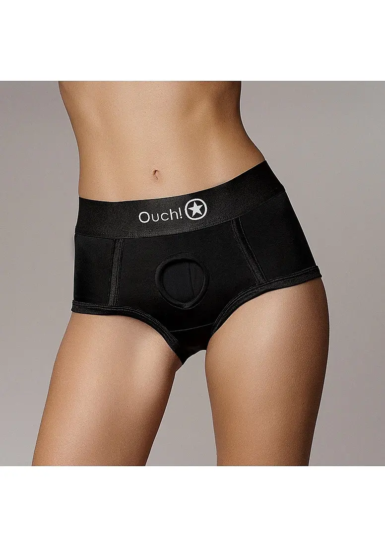Vibrating Strap-On Brief 1