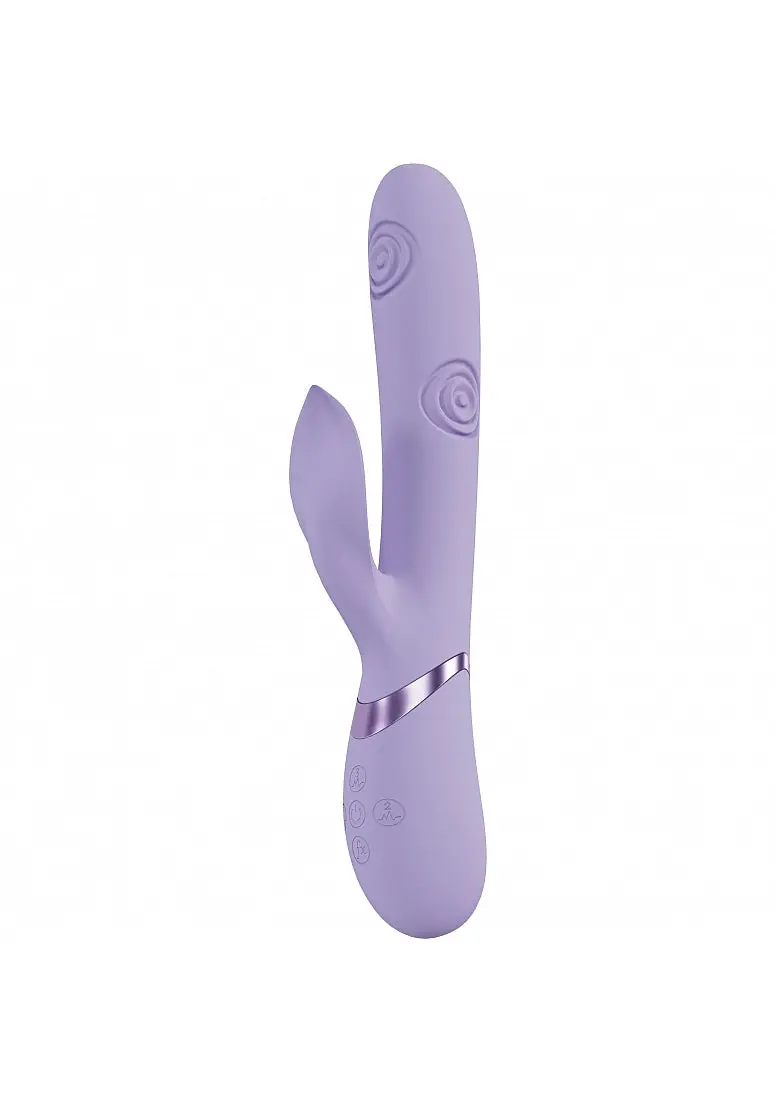 Vive - Fronda - Rechargeable Triple Motor - G-Spot Vibrating And Tapping Leaf Clit Stimulator 1