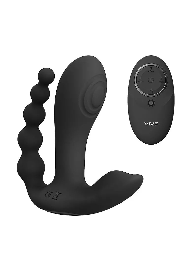 Vive-Kata Rechargeable Triple Motor Hands-Free Silicone Vibrator 1