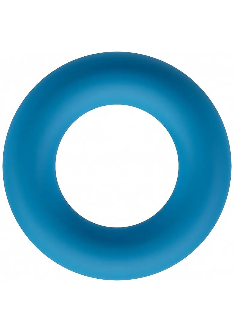 Levelz - Liquid Silicone Cock Ring - L - Teal 1