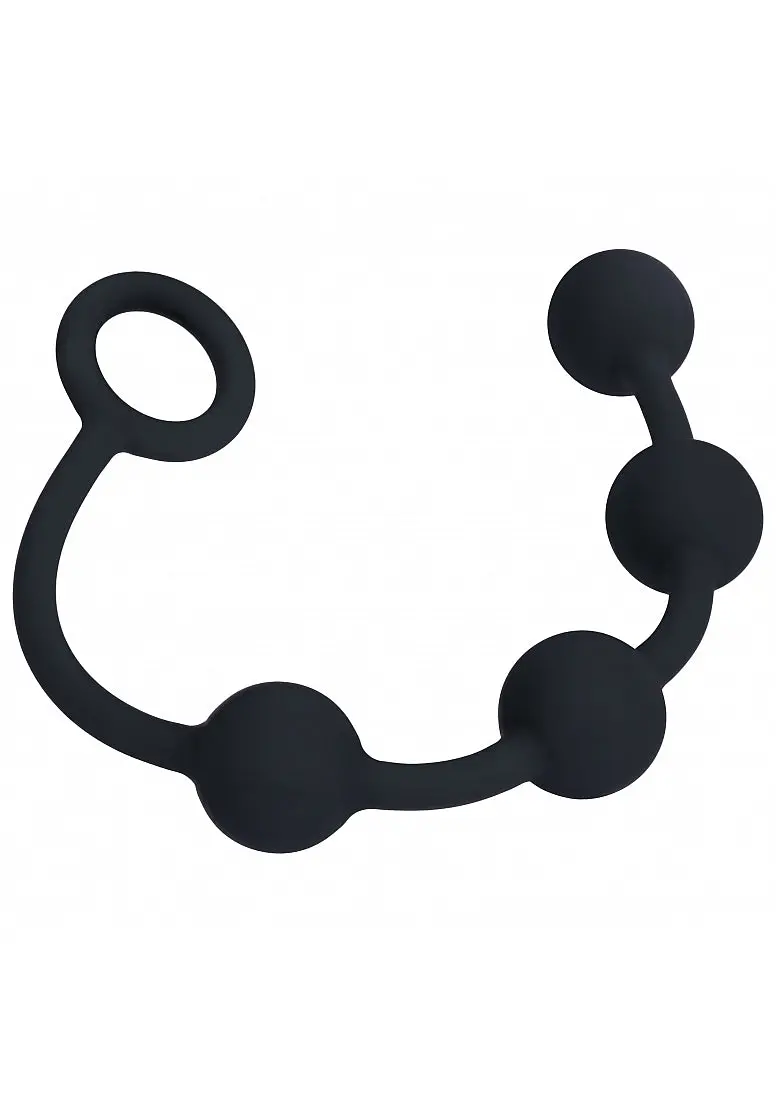 Levelz - Round Silicone Anal Balls - S - 20Mm - Black 1
