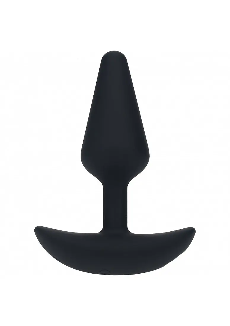 Levelz - Classic Vibrating Silicone Anal Plug - Small - Black 1