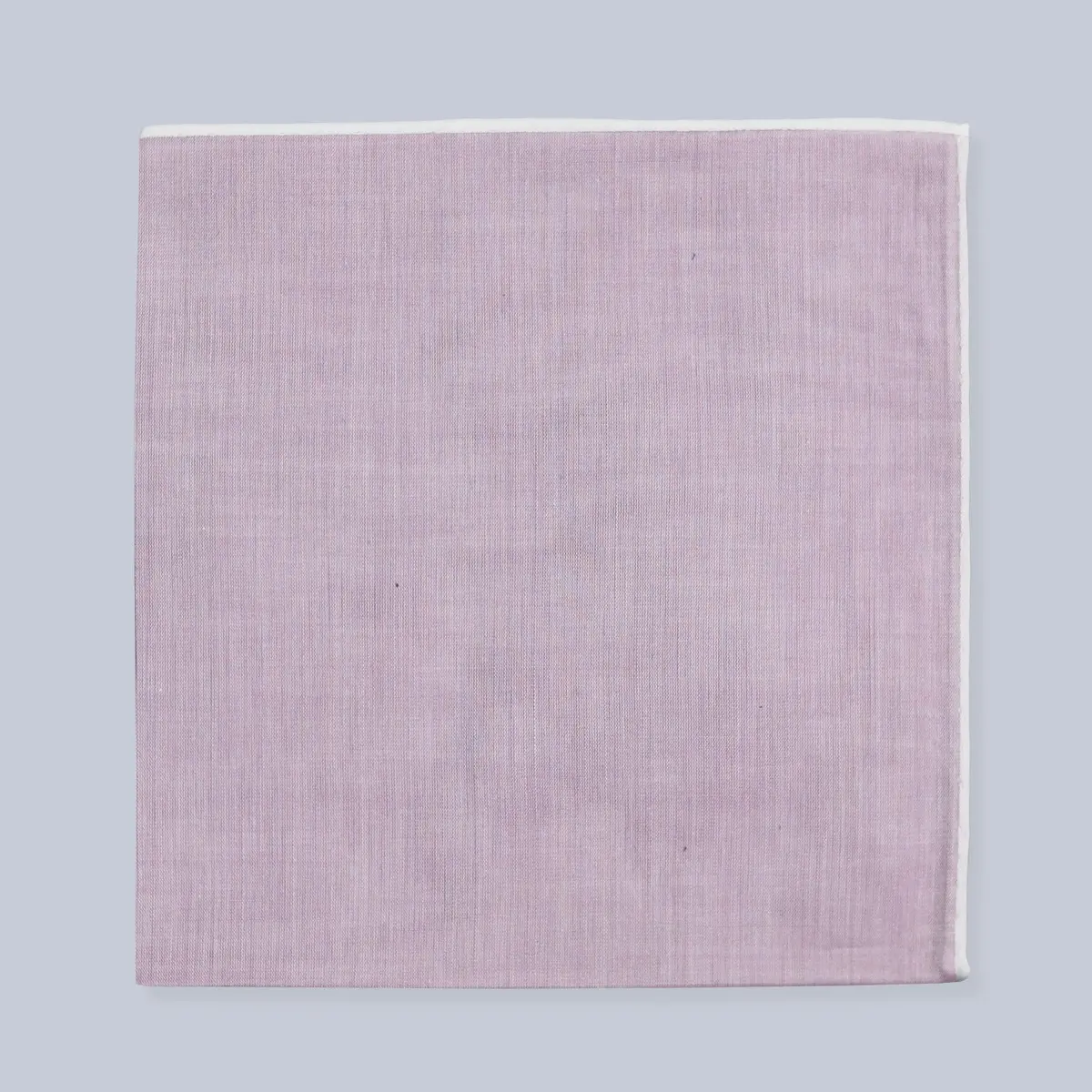 Lilac Satin Cotton Pocket Square 1