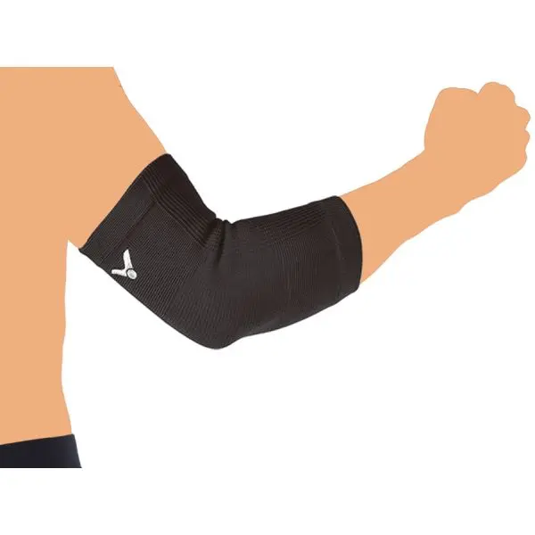 Victor Sp-161 C High Elastic Elbow Wrap (Black) 1