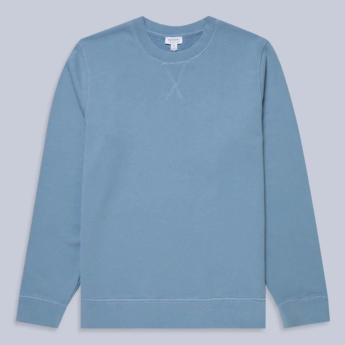 Como Blue Loopback Sweatshirt 1