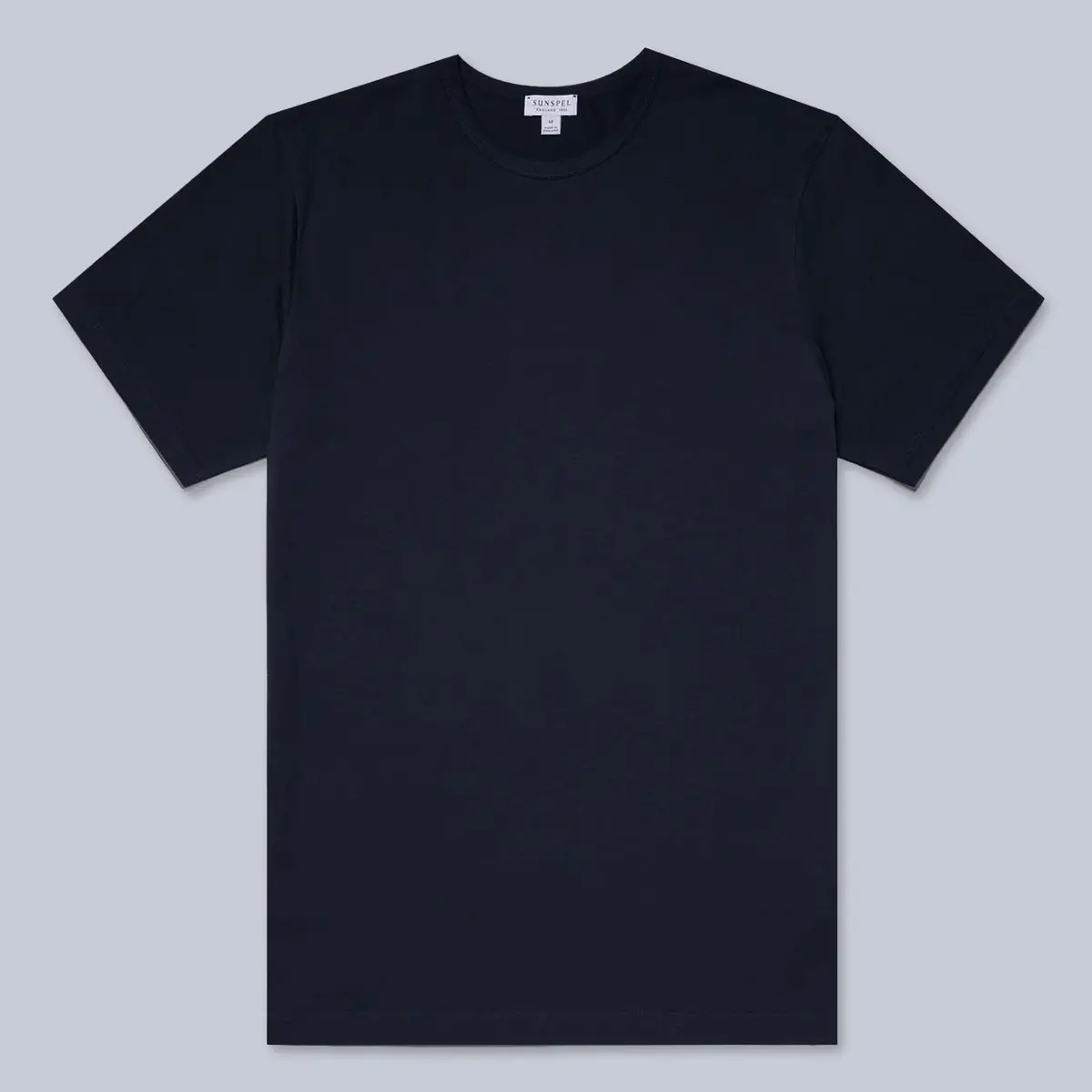Navy Classic Cotton T-Shirt 1