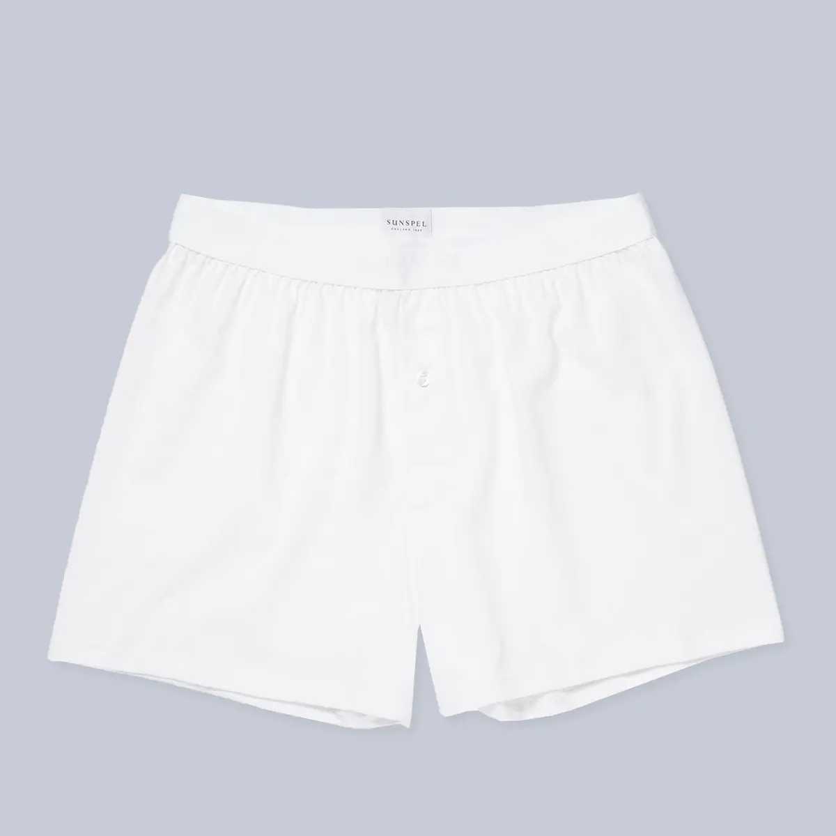 Superfine Cotton One‑Button Boxer Shorts 1