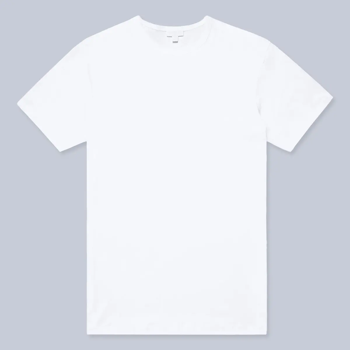 White Luxury Sea Island Cotton T-Shirt 1