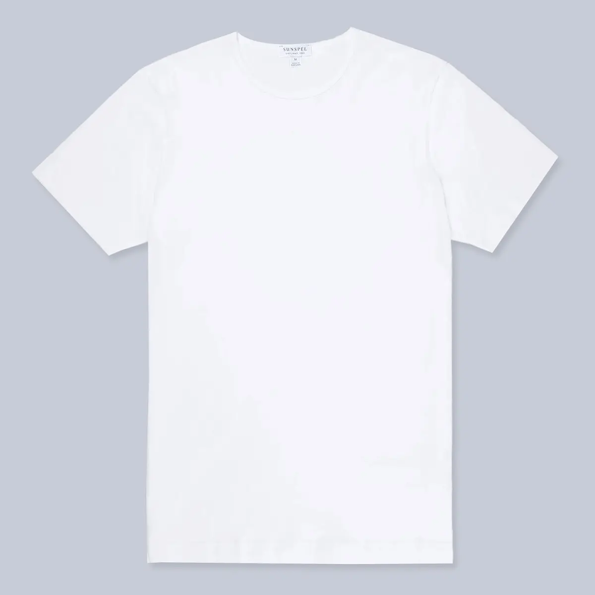 White Superfine Cotton Underwear T‑Shirt 1