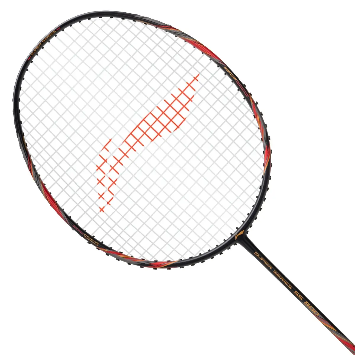 Li-Ning Super Series Ss 900 Badminton Racket (Black/Red) 1