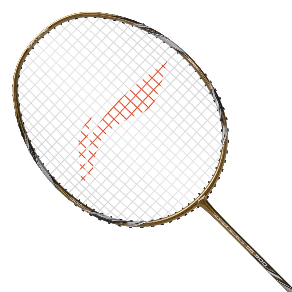 Li-Ning Super Series Ss 900 Badminton Racket (Olive Gold/Grey) 1