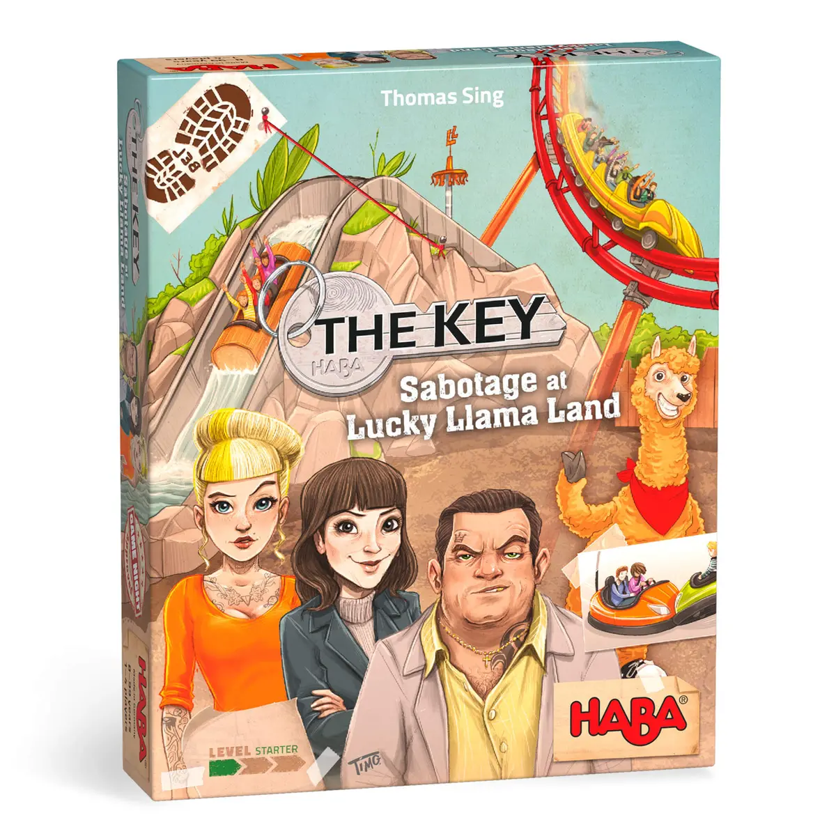 The Key: Sabotage At Lucky Llama Land 1