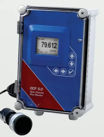 Micronics Ultraflo Oc5000 Open Channel Flow Meter For Sewer 1