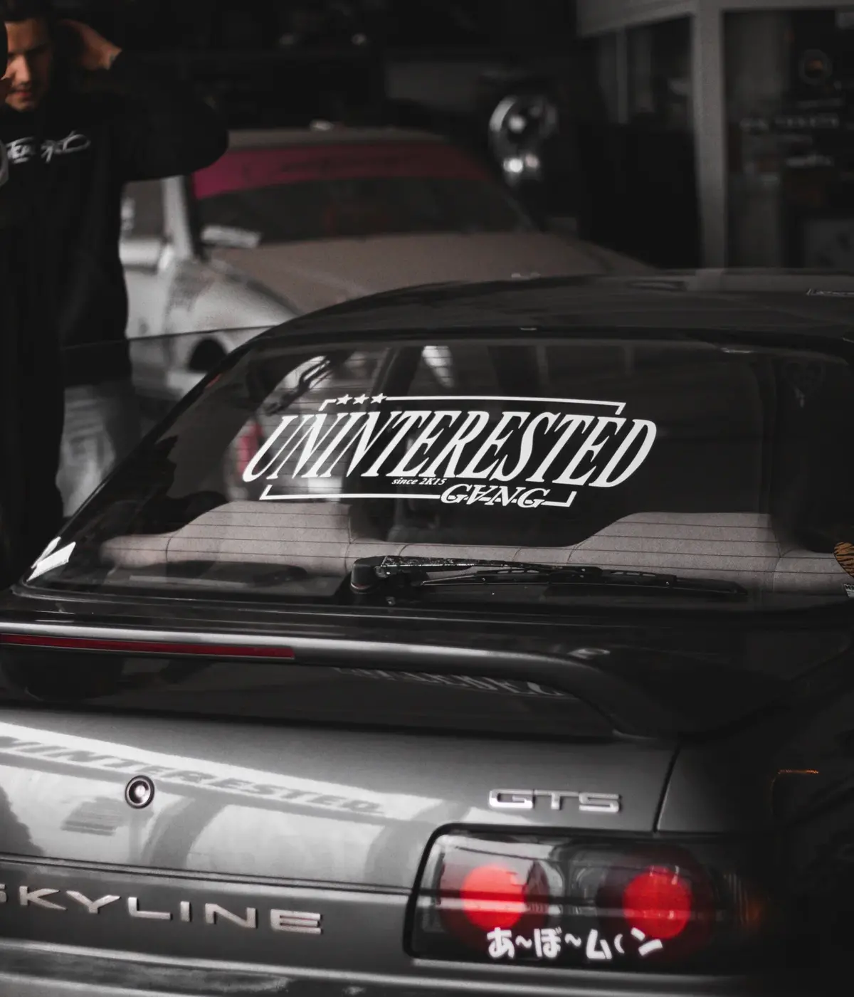 Uninterested Gang Rear Window Banner 1