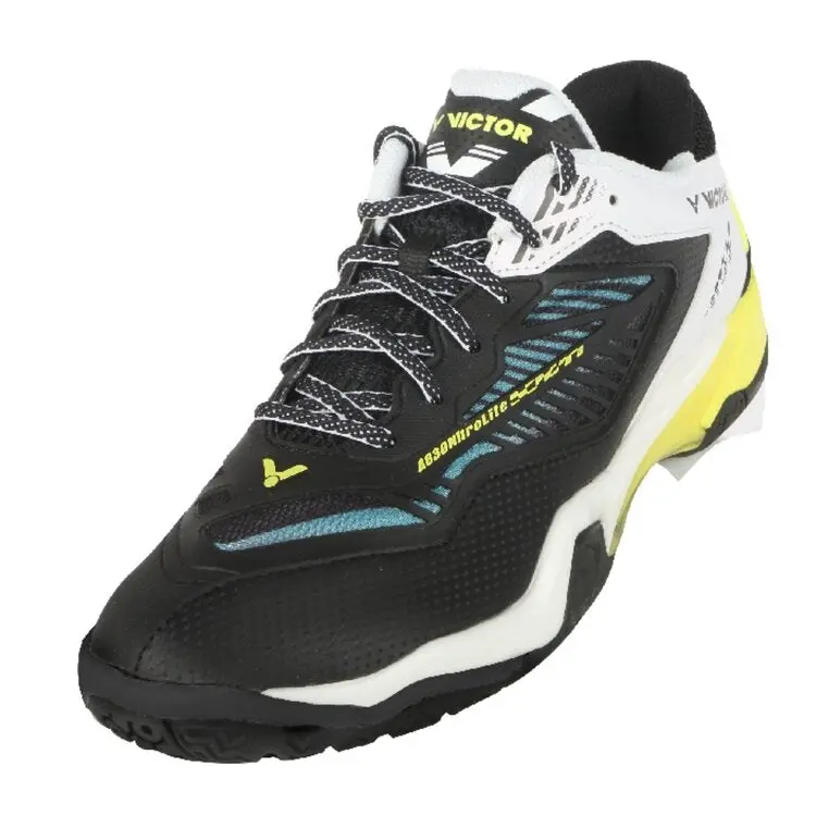 Victor A830 Nitrolite Ca Badminton Shoes (Black/White) 1