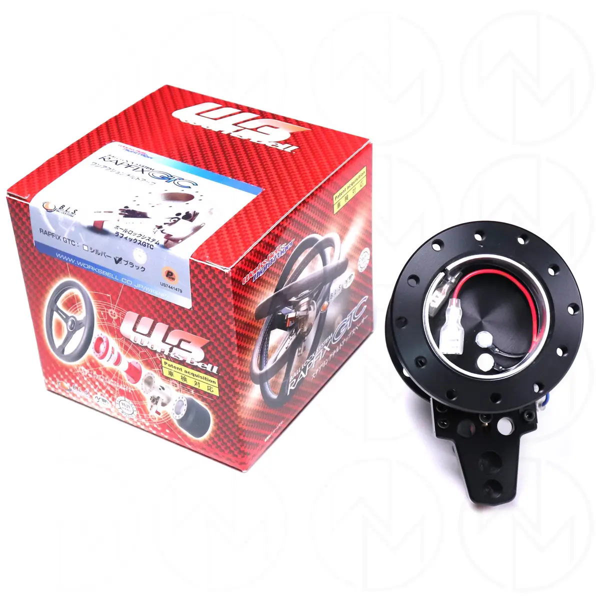 Works Bell Rapfix Gtc Quick Release Hub - Black 1