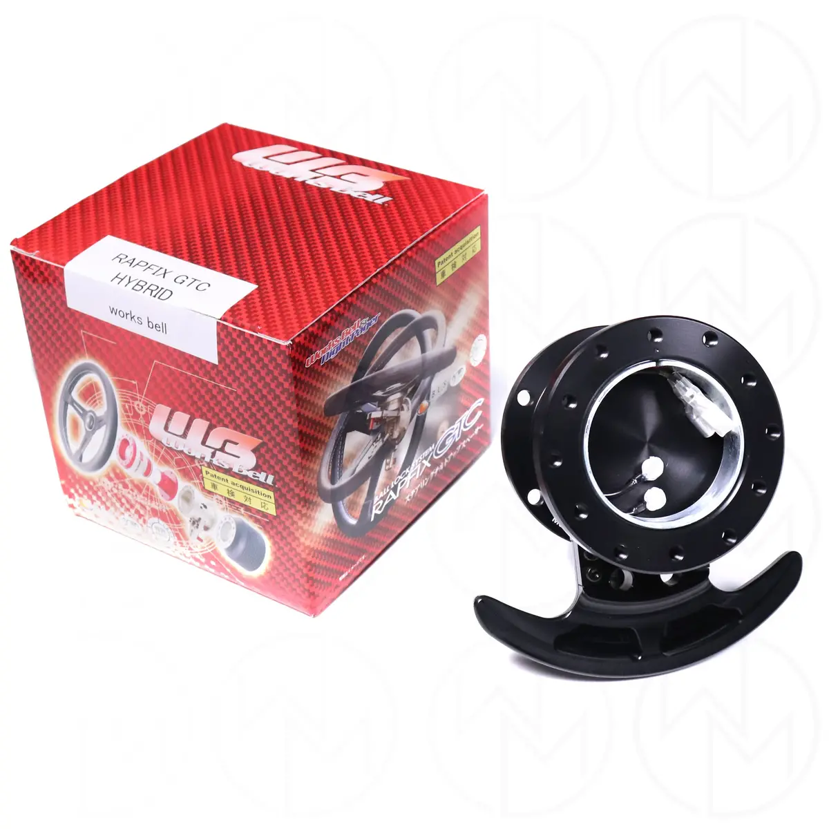 Works Bell Rapfix Gtc Hybrid Quick Release Hub - Black 1