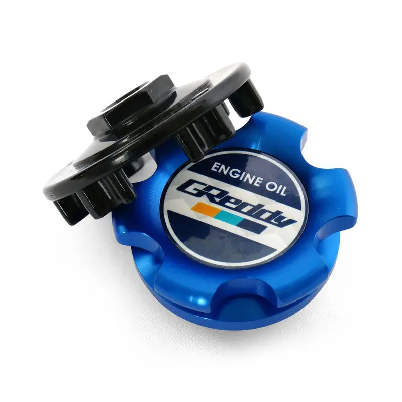 Greddy Oil Filler Cap Type 2 - M32-P3.5 Blue (Nissan, Honda, Suzuki) 1