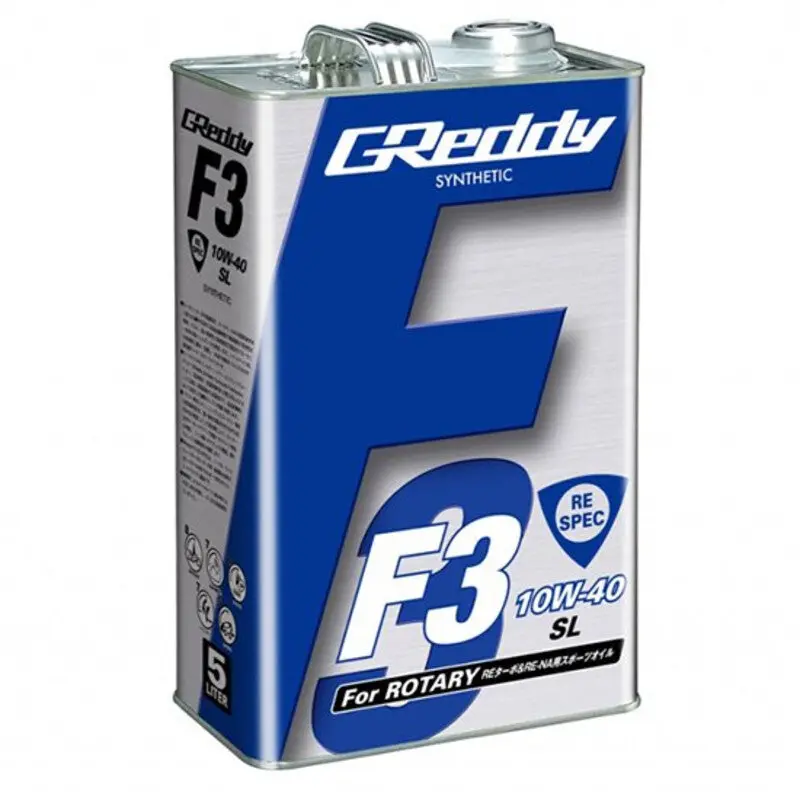 Greddy F3 Re-Spec 10W40 Sl Rotary Engine Oil (5L) 1
