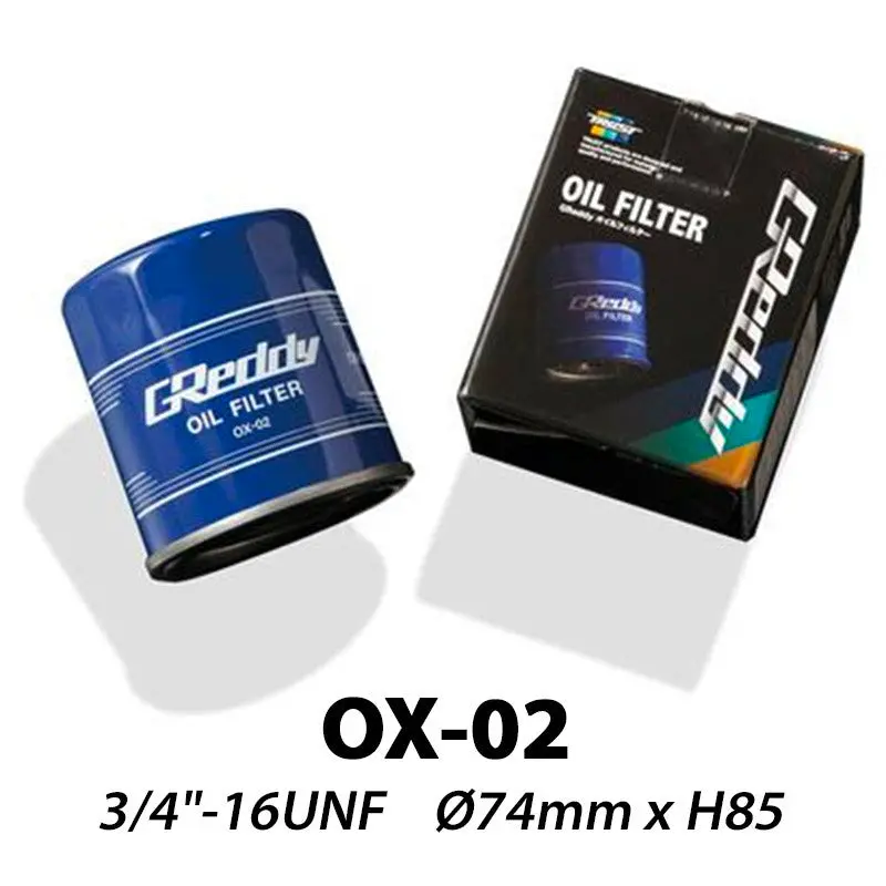 Greddy Ox-02 Oil Filter L 3/4"-16 Unf (Toyota 1Jz & 2Jz, Lexus...) 1