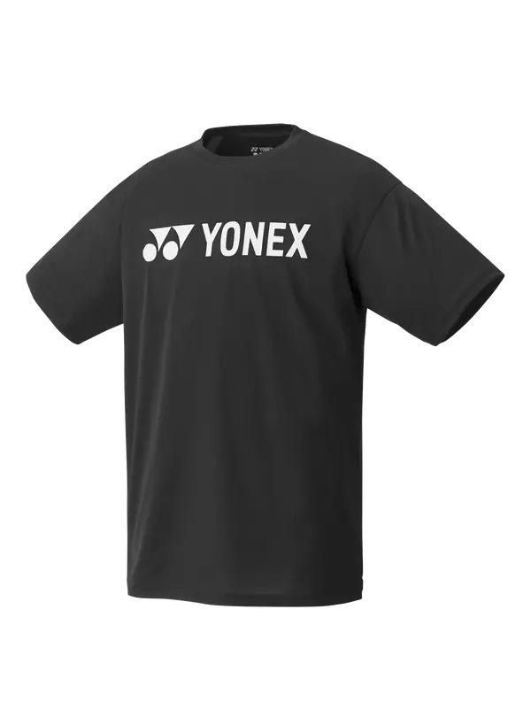 Yonex Ym0024 Club/Team Men's Crew Neck T-Shirt (Black) 1